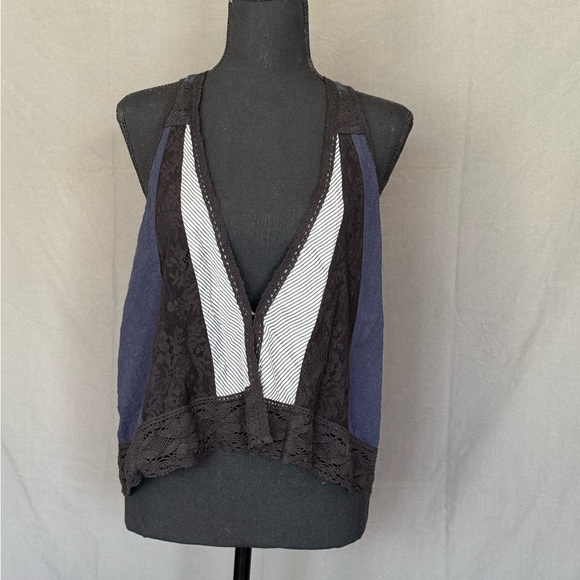 Free people lace top/vest y2k - Picture 1 of 10